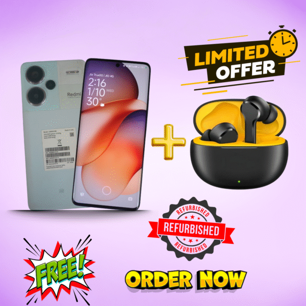 REDMI Note 13 Pro+ 5G (Fusion Purple, 256 GB)  (12 GB RAM) (Refurbished Mobile) - Image 2