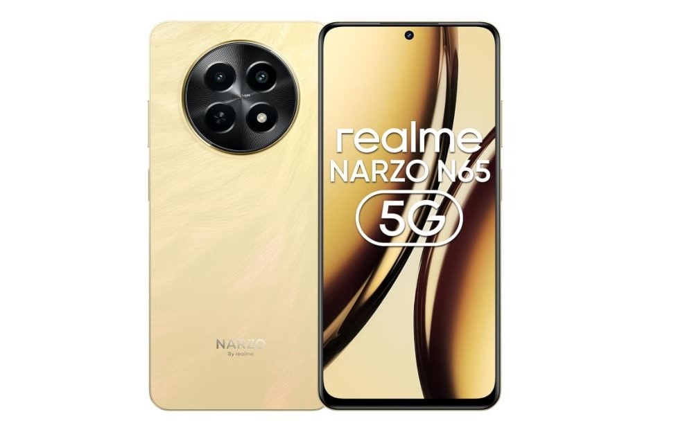 Realme Narzo N65 5G (Amber Gold Colour ) Open Box New condition